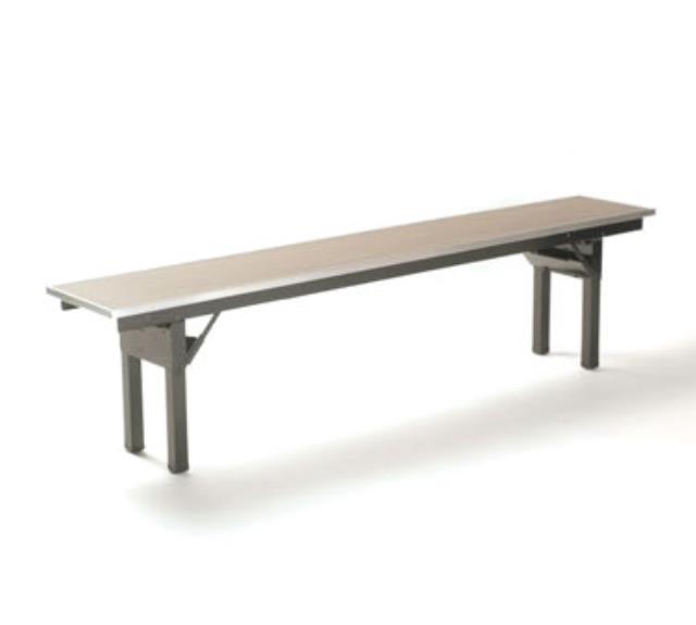 Rental store for Banc Laminé Acajou 12x72   Mahogany Laminated Bench in Montreal Quebec